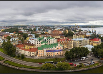 Панорамный вид в Выборге, Россия – фотографии России