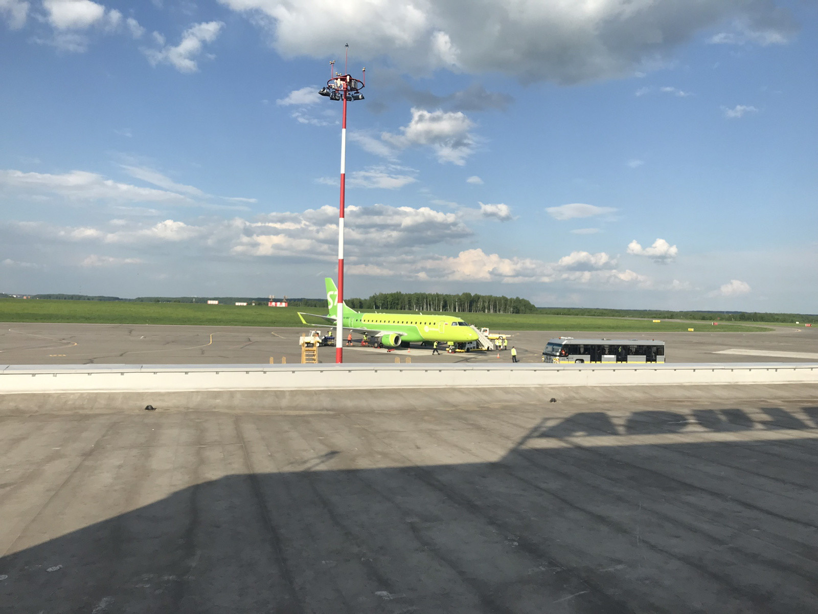 Аэропорт Грабцево, Калуга. Вид со второго этажа – фотографии России