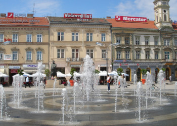 Фонтан в Словонии, Хорватия. Фото 1 – фотографии Хорватии