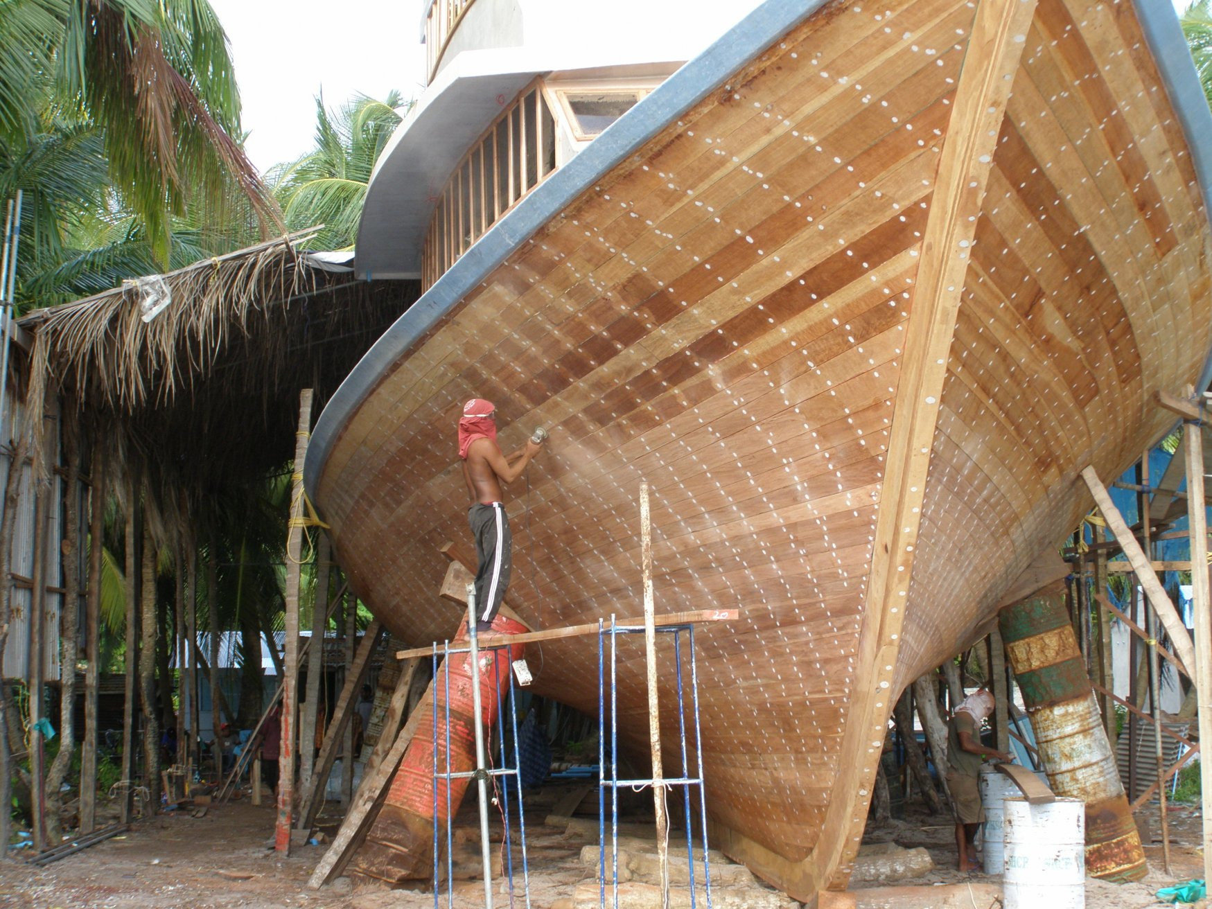 Корабль в Гаафу Алифу Атолл, Мальдивы. Фото 3 – фотографии Мальдивских островов