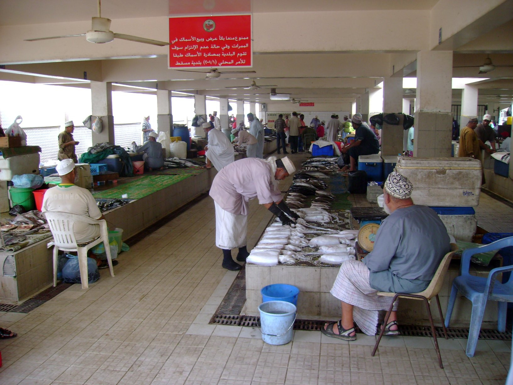 Рыбный рынок – фотографии Омана