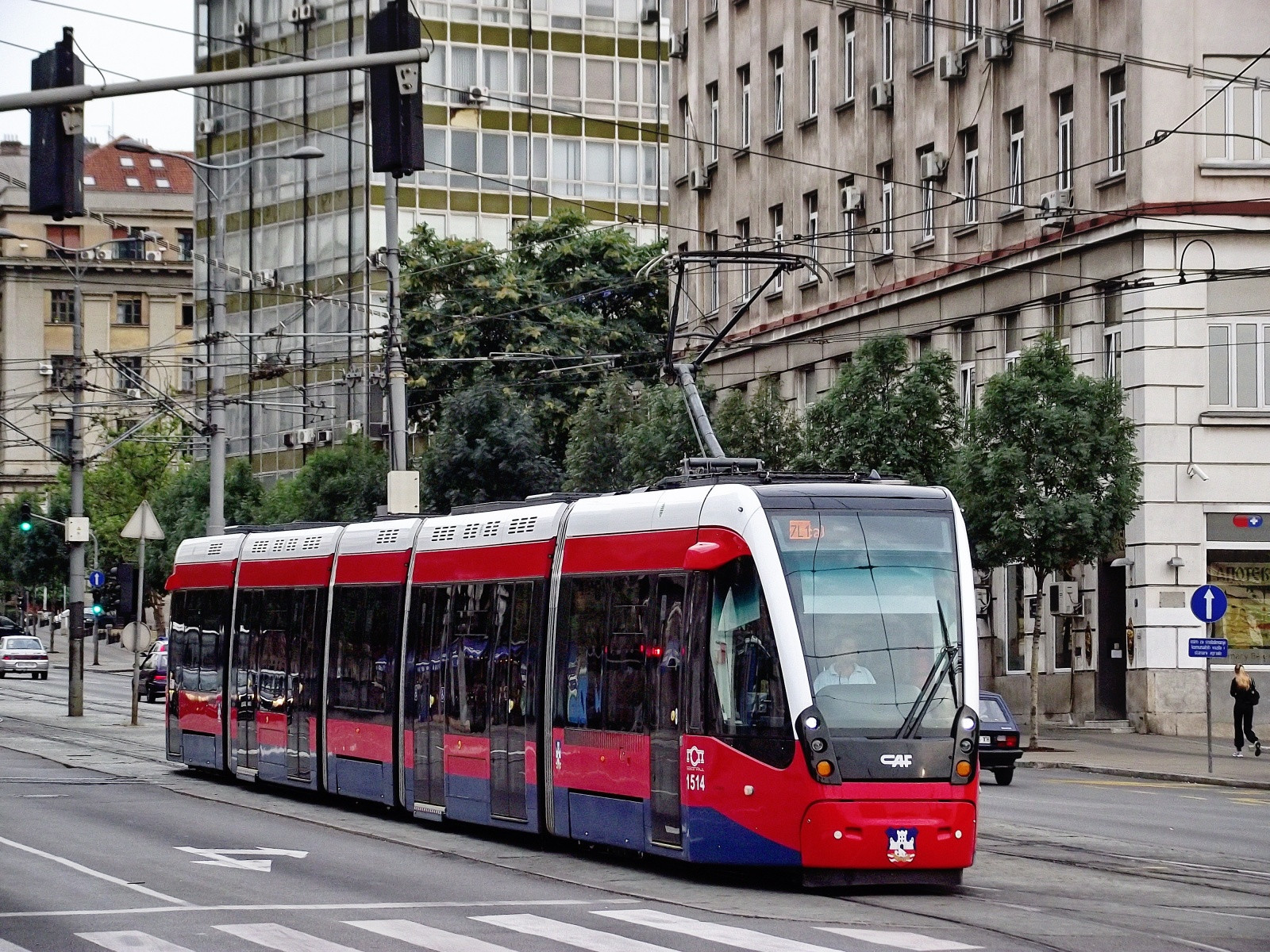 Трамваи на белградских улицах – фотографии Сербии