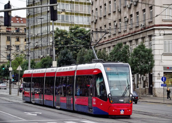 Трамваи на белградских улицах – фотографии Сербии
