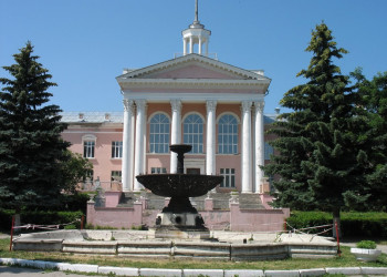 Фонтан в Рязани, Россия – фотографии России