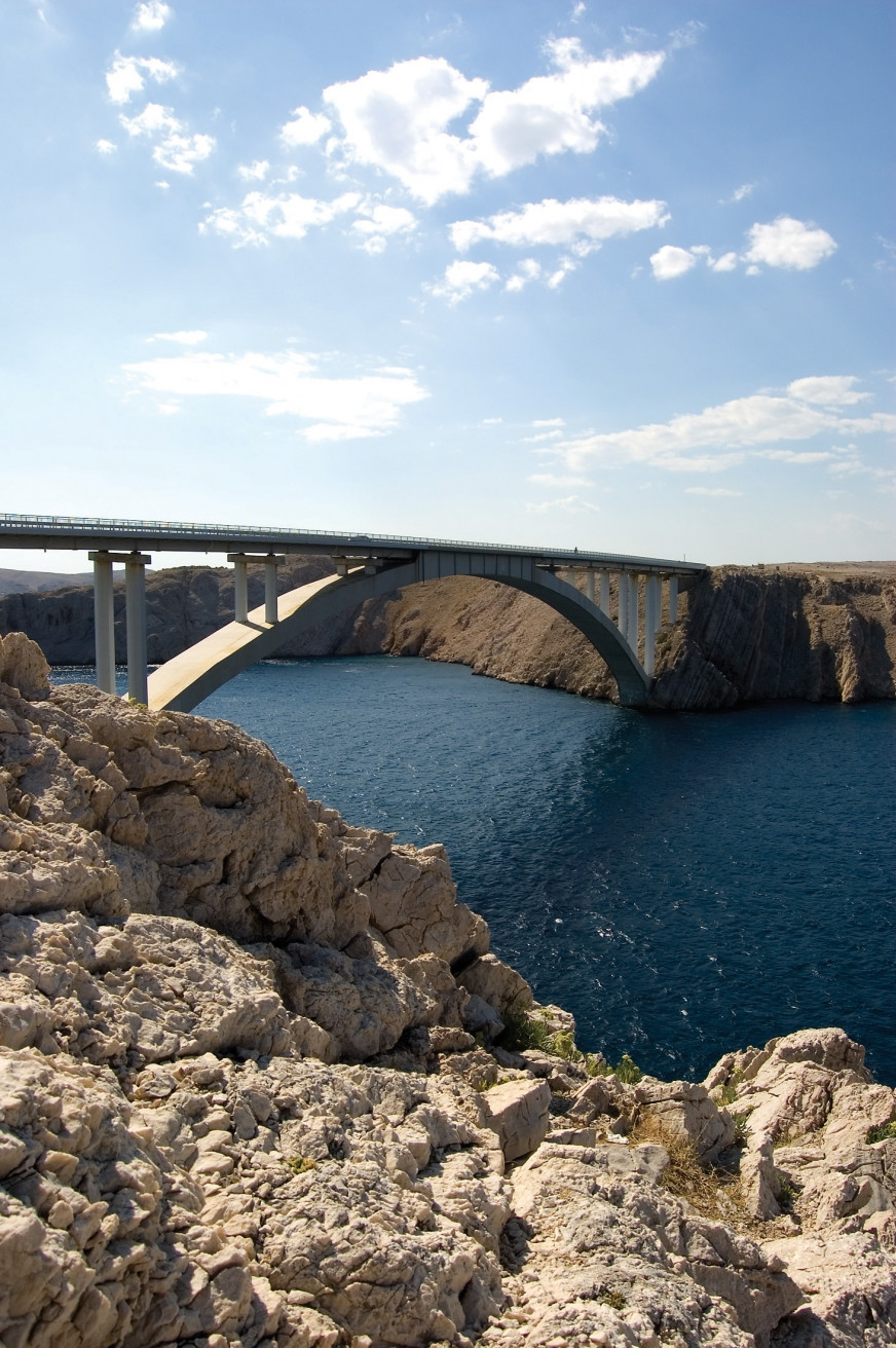 Мост в Паг, Хорватия. Фото 10 – фотографии Хорватии