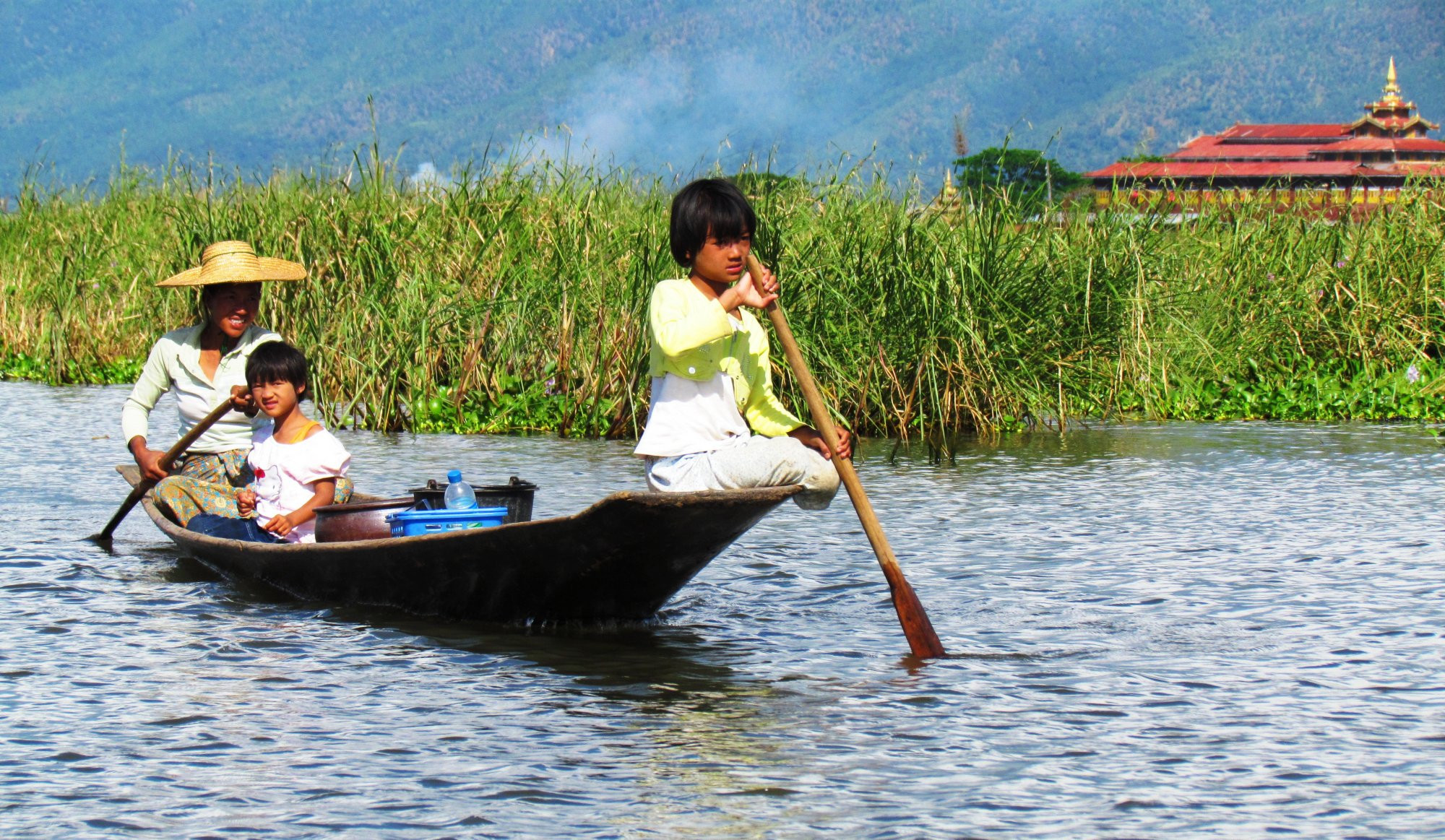 Вся жизнь на воде – фотографии Мьянмы