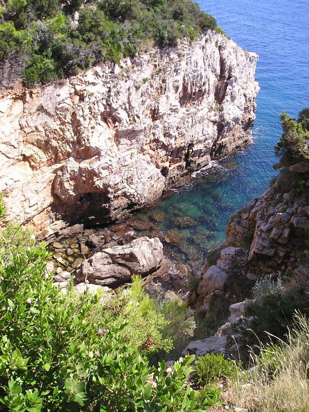 Скала на острове Локрум, Хорватия. Фото 25 – фотографии Хорватии