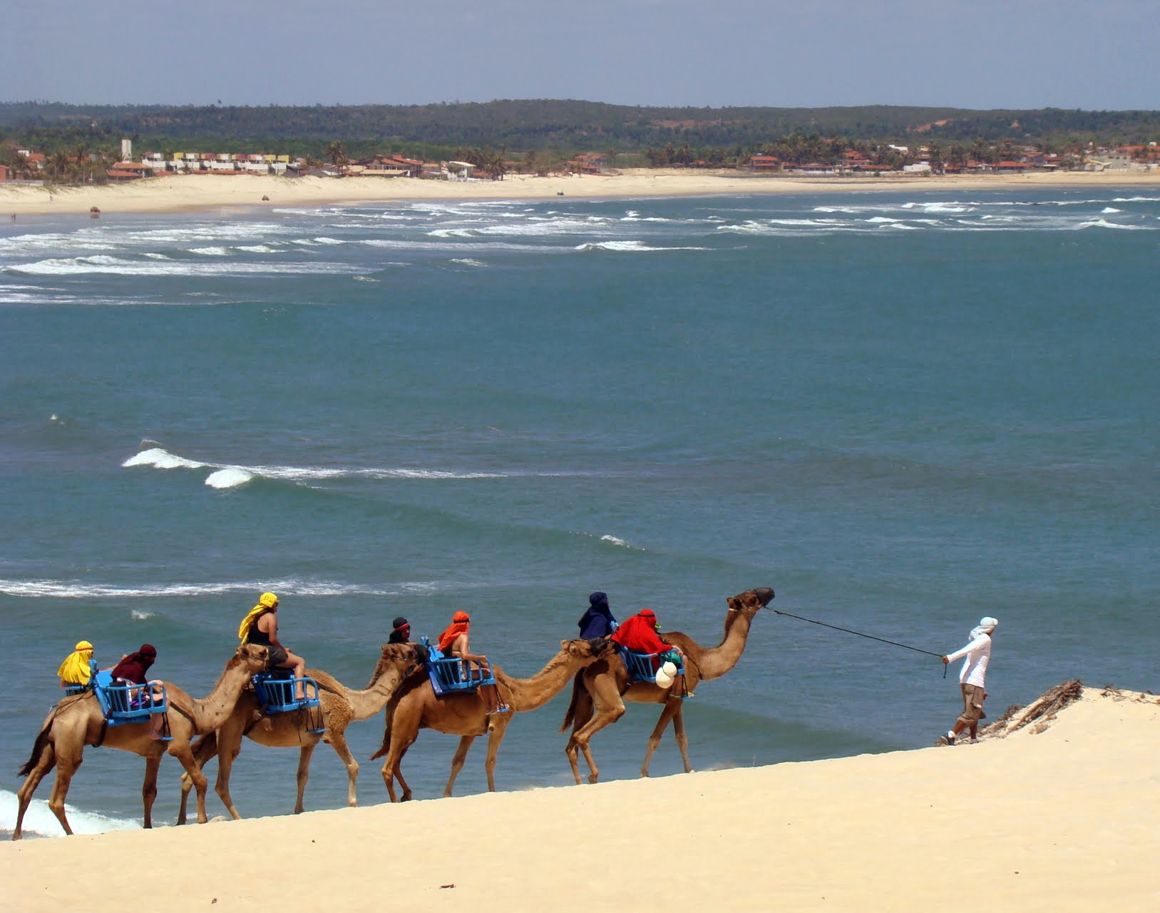 Пляж Женипабу (Genipabu) – фотографии Бразилии