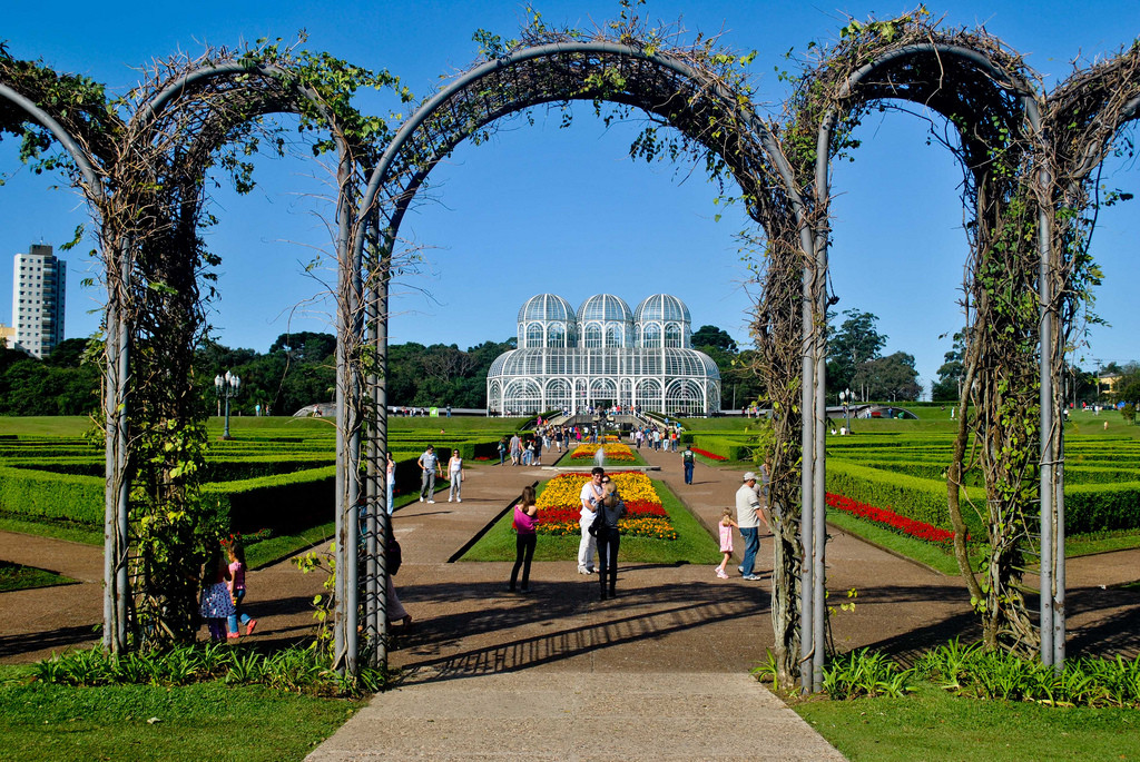 Ботанический сад в городе Куритиба – фотографии Бразилии