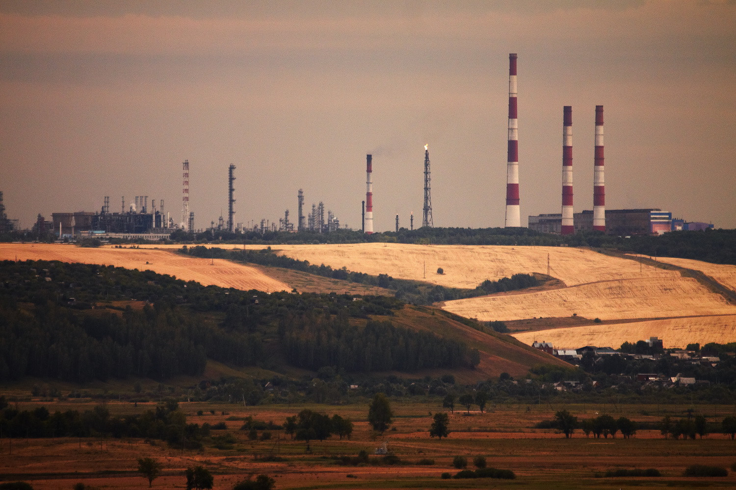 Промышленные окрестности Елабуги – фотографии России