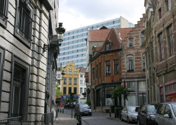 Улица в Брюсселе, Бельгия. Фото 11 – фотографии Бельгии