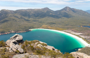 Панорамный вид Вайнглас-Бэй, Австралия. Фото 2 – фотографии Австралии