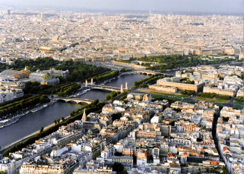 Панорамный вид в Париже, Франция. Фото 3 – фотографии Франции