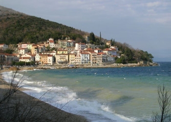 Море в Мощеничка-Драга, Хорватия. Фото 14 – фотографии Хорватии