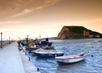 Причал в Каварне, Болгария. Фото 1 – фотографии Болгарии