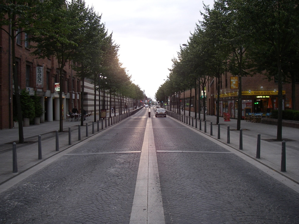 Улица в Амьене, Франция. Фото 9 – фотографии Франции