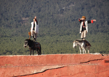 Грандиозный спектакль «Impression Lijiang» – фотографии Китая
