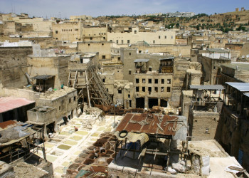 Квартал кожевенников Шуара, Марокко. Фото 2 – фотографии Марокко