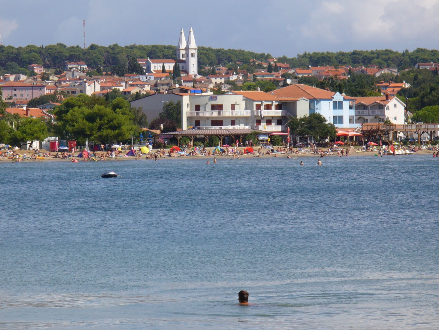 Пляж в Медулине, Хорватия. Фото 3 – фотографии Хорватии