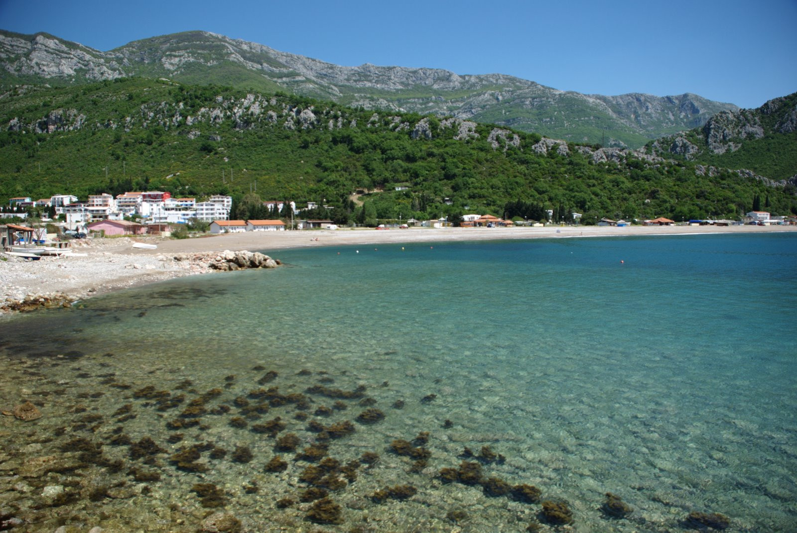 Пляж в Чань, Черногория. Фото 4 – фотографии Черногории