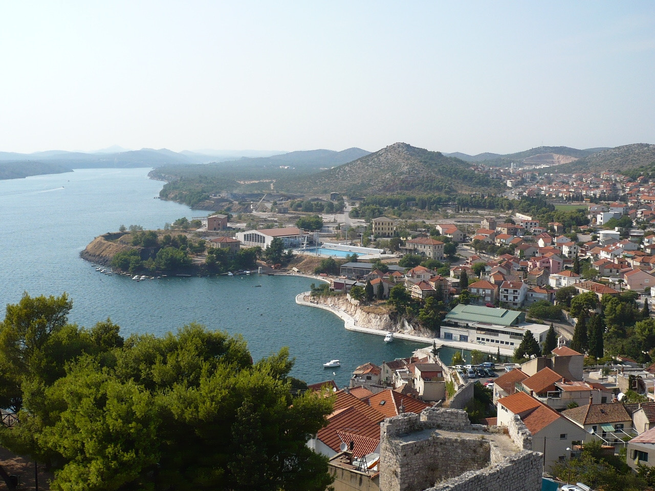 Панорамный вид в Шибеник, Хорватия. Фото 9 – фотографии Хорватии