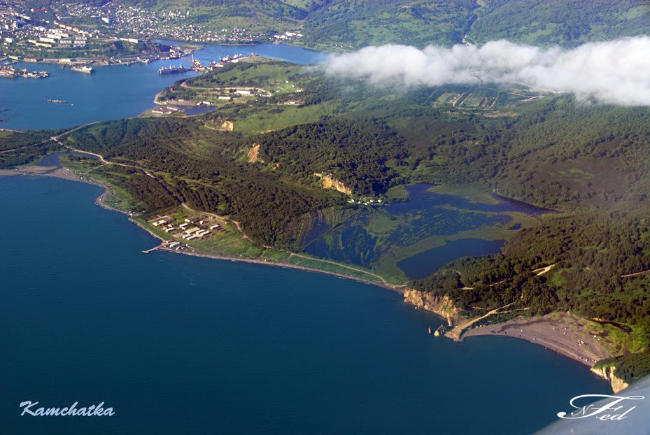 Панорамный вид Авачинской бухты, Россия. Фото 1 – фотографии России