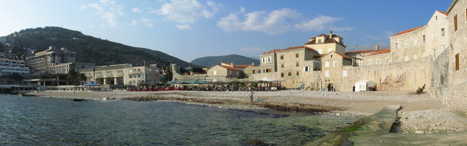 Пляж в Будва, Черногория. Фото 23 – фотографии Черногории