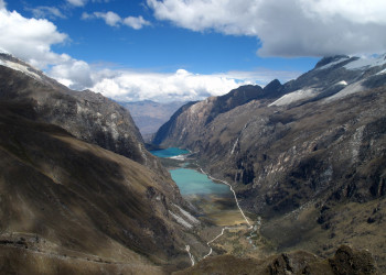Панорамный вид национального парка Уаскаран в Перу – фотографии Перу