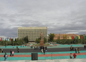 Площадь в Чите, Россия – фотографии России