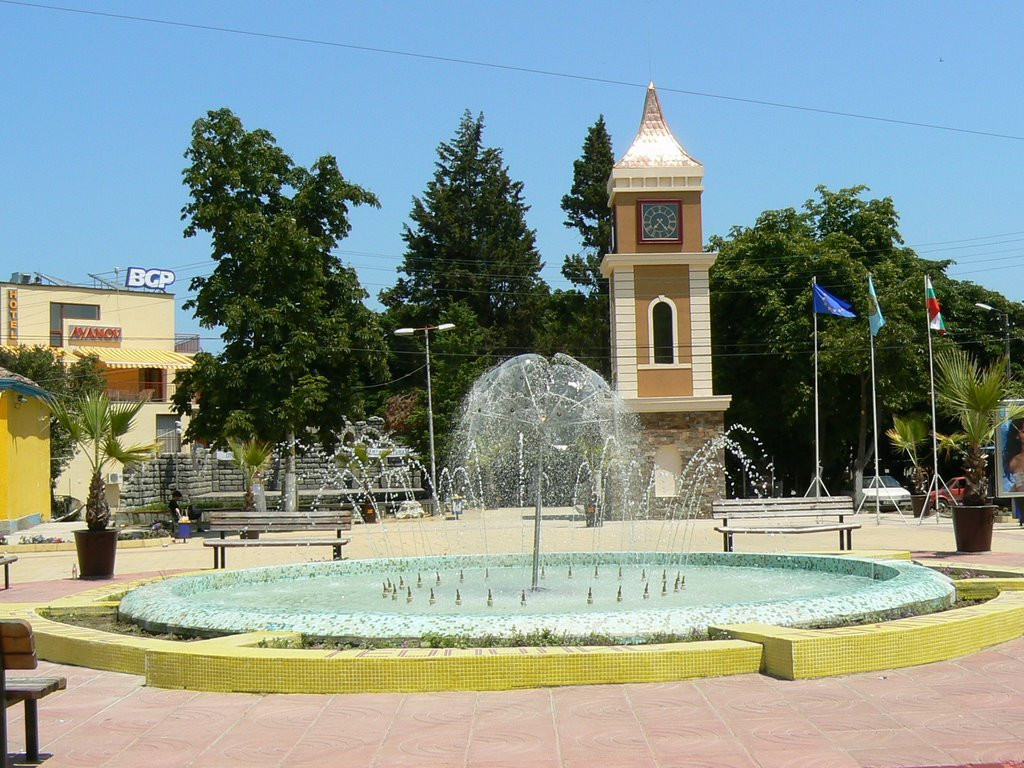 Фонтан в Созополе, Болгария – фотографии Болгарии