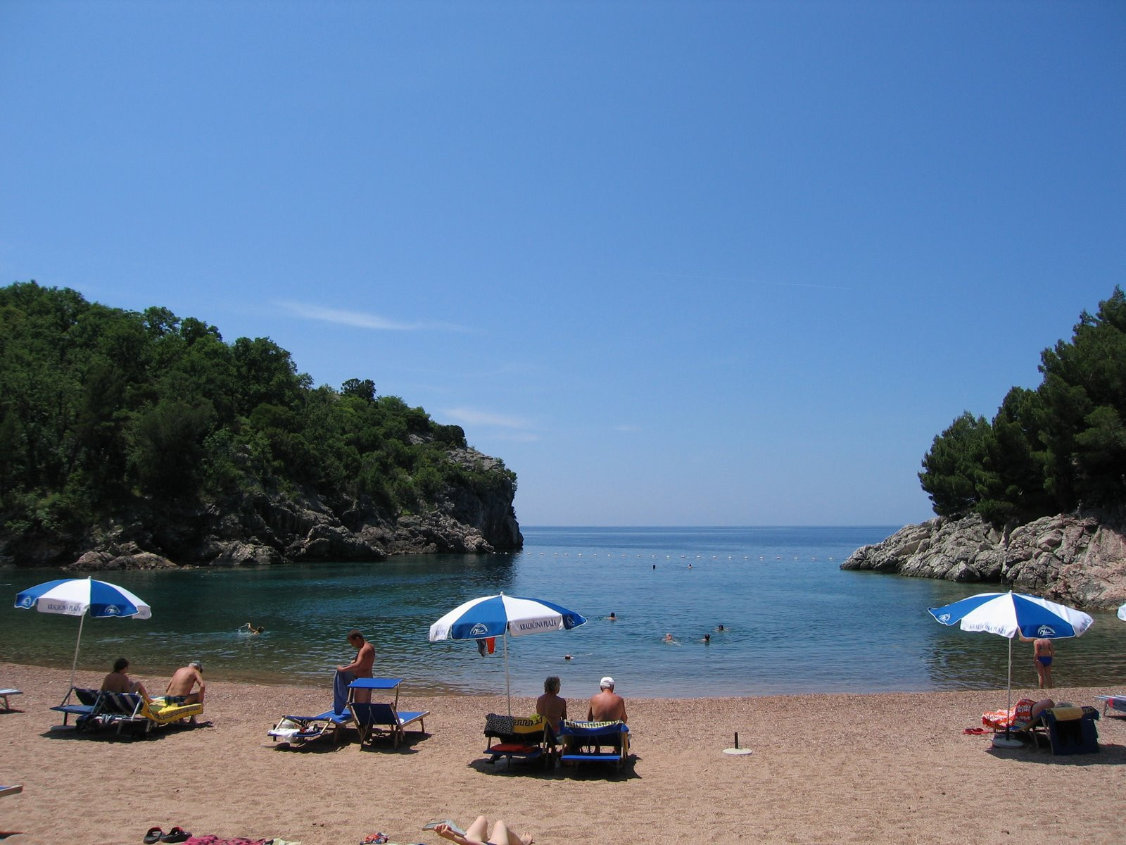 Пляж в Милочер, Черногория. Фото 9 – фотографии Черногории