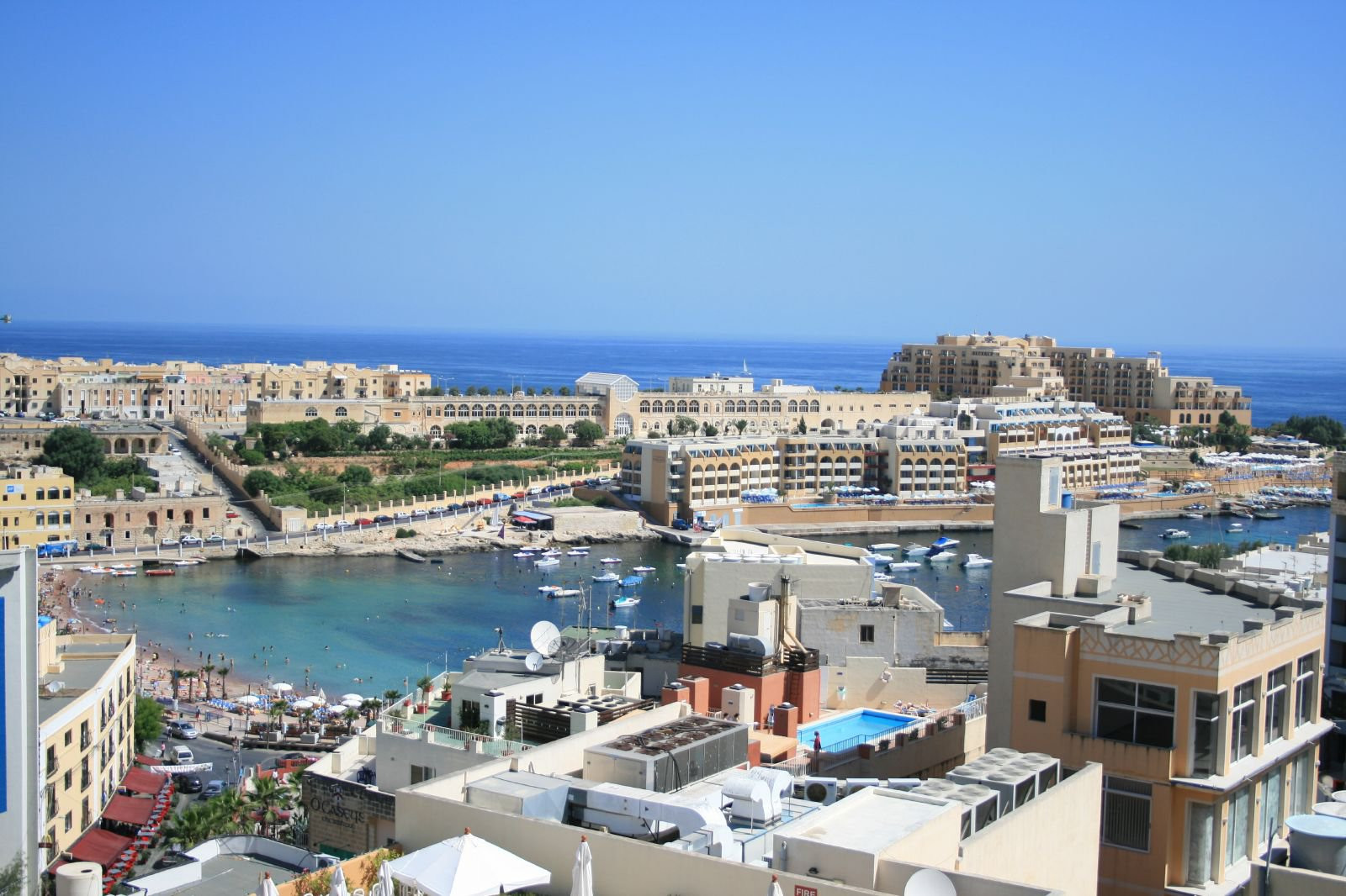 Сент-Джулианс, Мальта остров, Мальта, фото № 42852 – фотографии Мальты