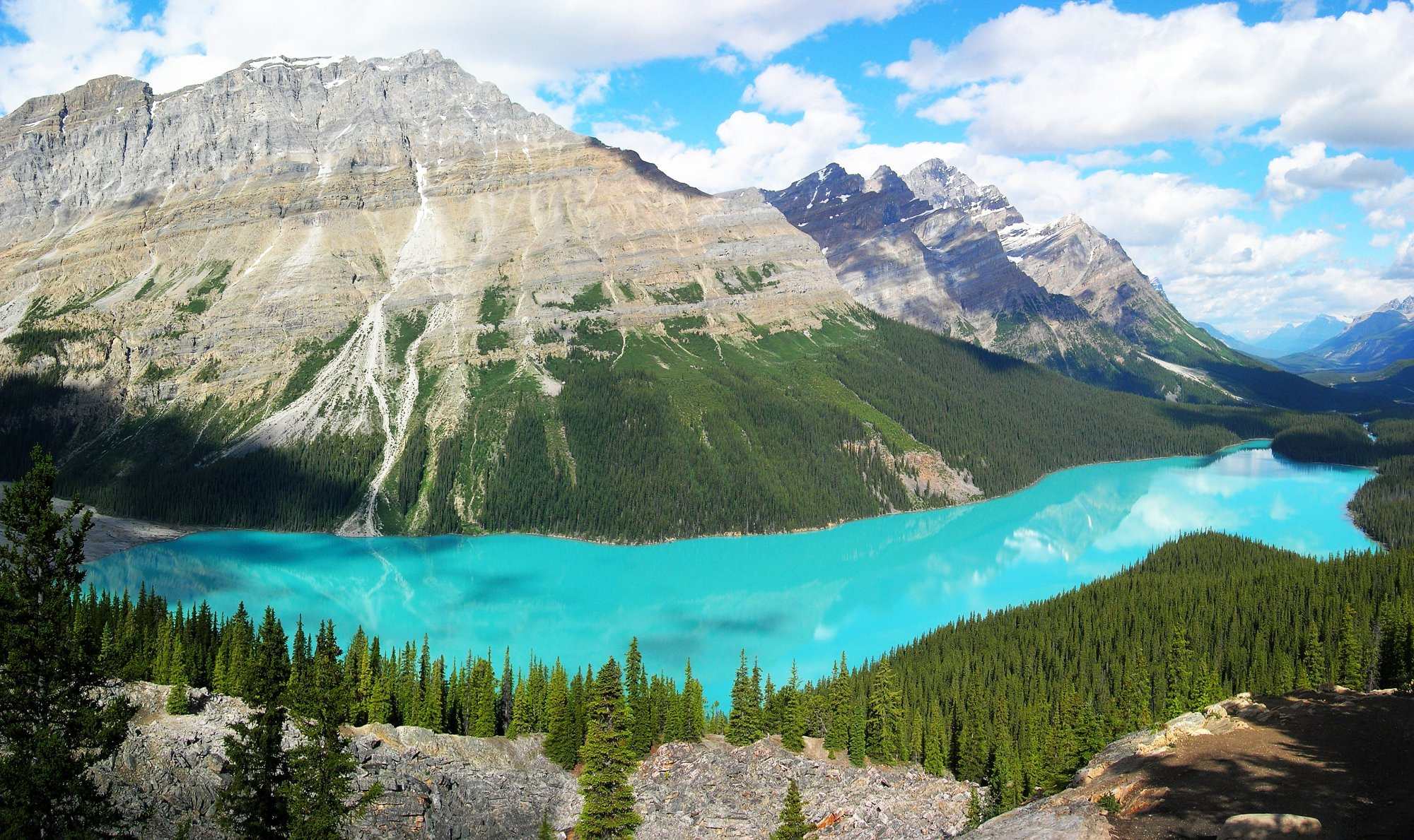 Озеро Пейто (Peyto Lake). Фото 23 – фотографии Канады
