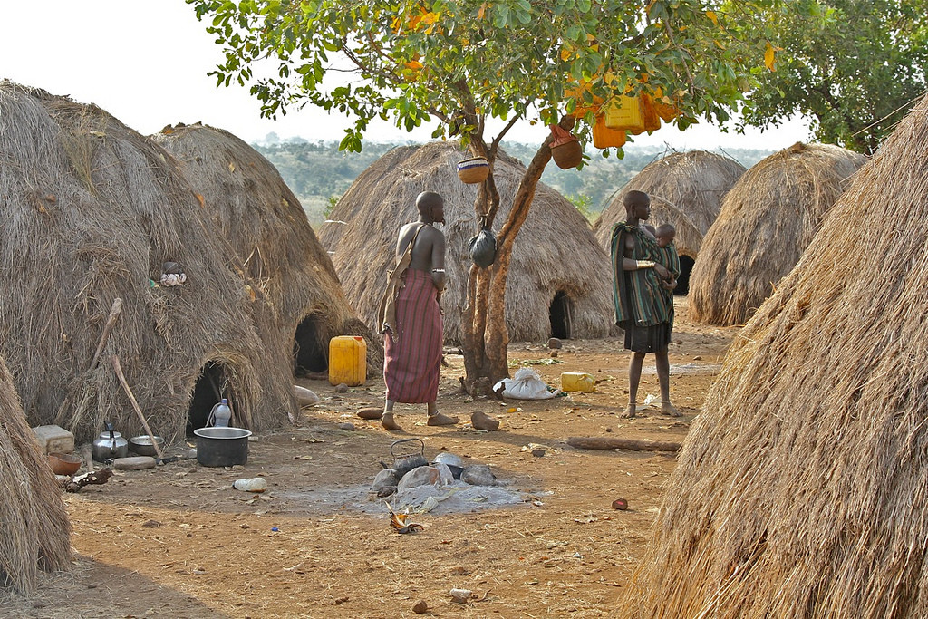 Национальный парк Маго в Эфиопии, племя мурси. Фото 6 – фотографии Эфиопии