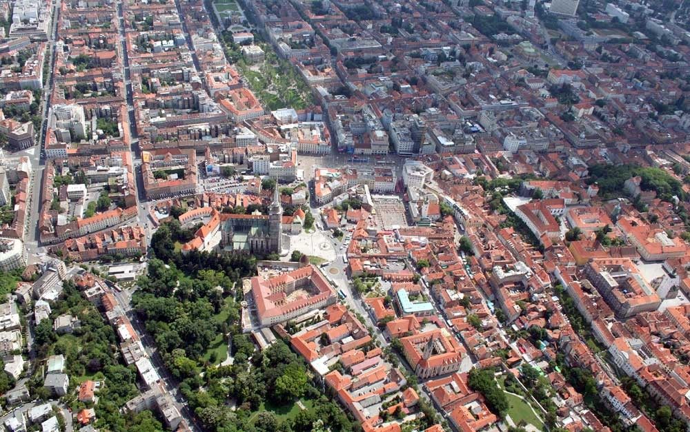 Панорамный вид в Загреб, Хорватия. Фото 6 – фотографии Хорватии