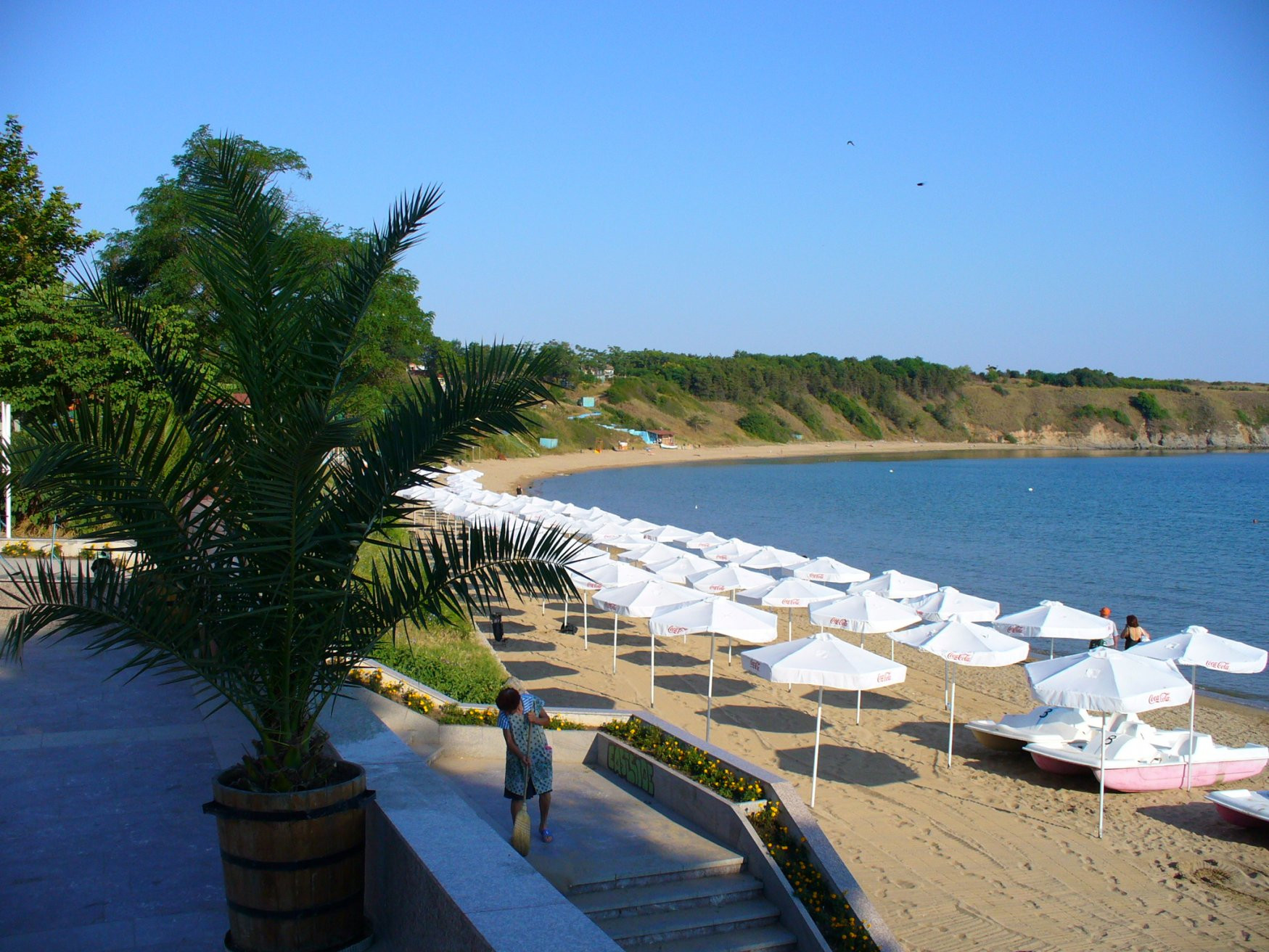 Пляж в Черноморец, Болгария. Фото 10 – фотографии Болгарии