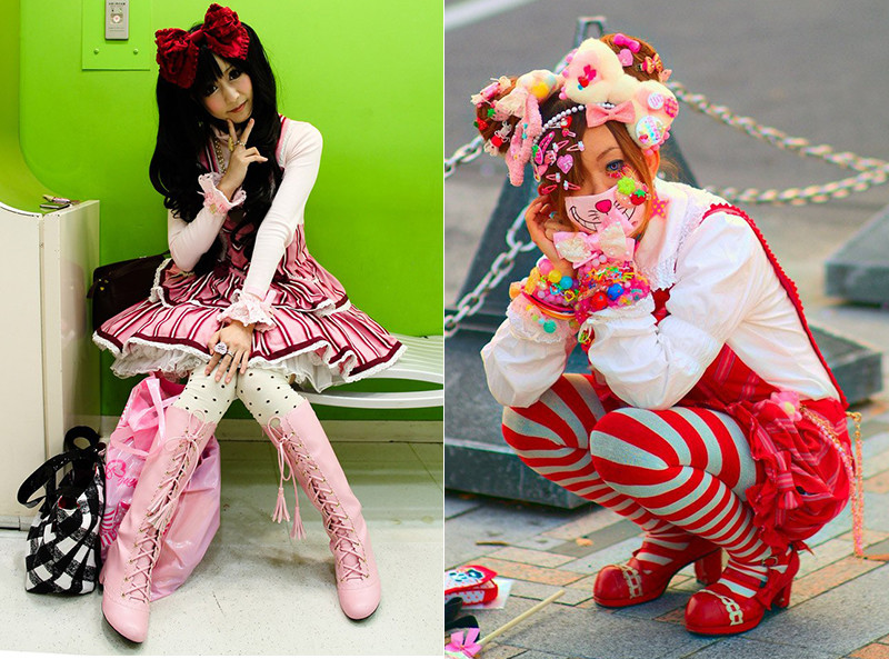 Стильная молодёжь из района Харадзюку в Токио, Япония. Фото 3 – фотографии Японии