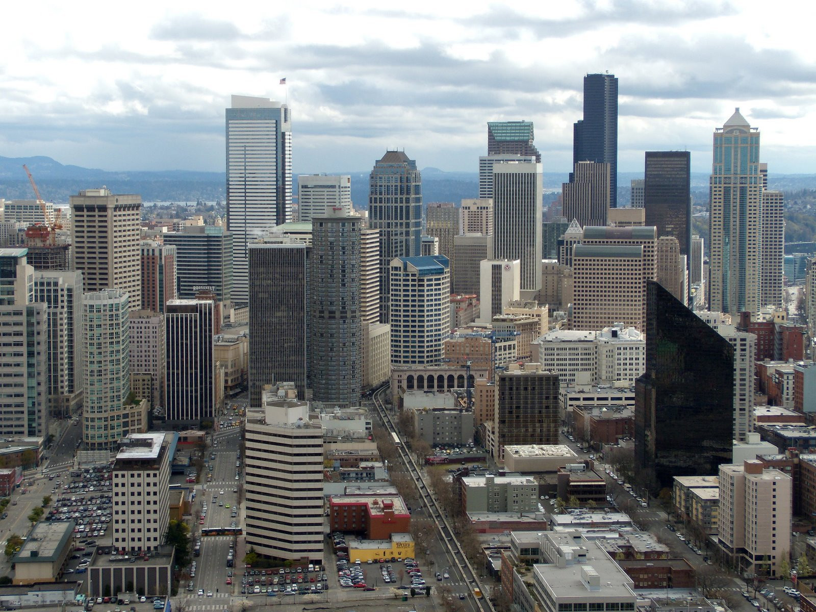 Сиэтл — крупнейший город на северо-западе США – фотографии США