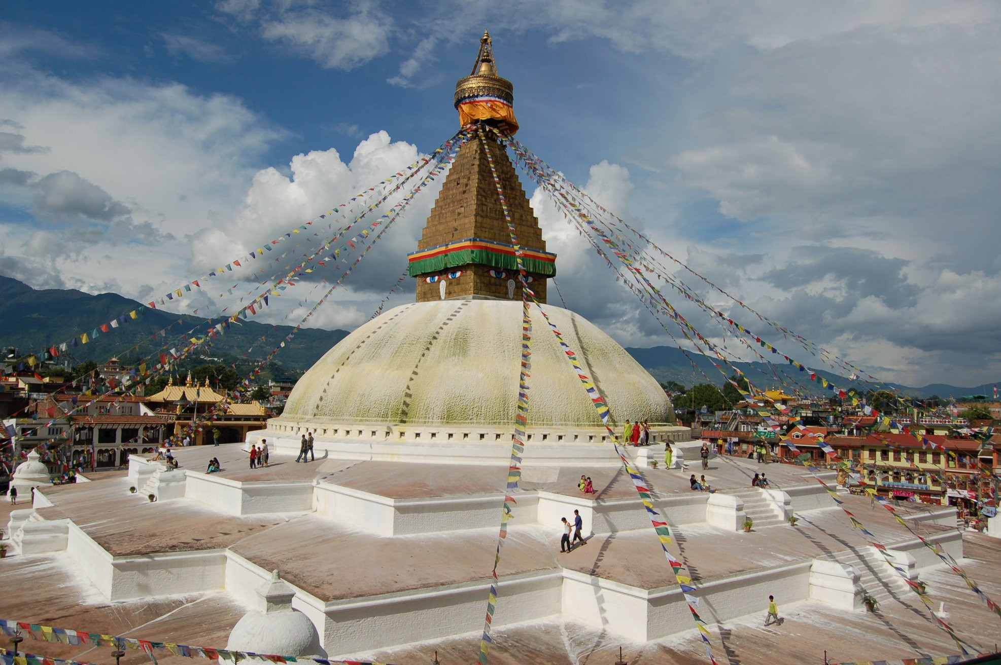 Храм Боднатх (Bodhnath) – фотографии Непала