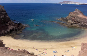 Пляж на Лансароте. Эль Папагайо – фотографии Канарских островов