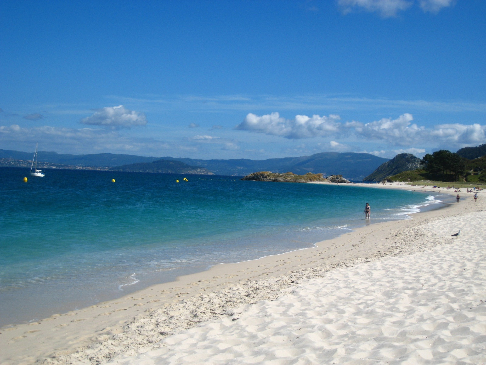 Пляжи на островах Сиес – фотографии Испании