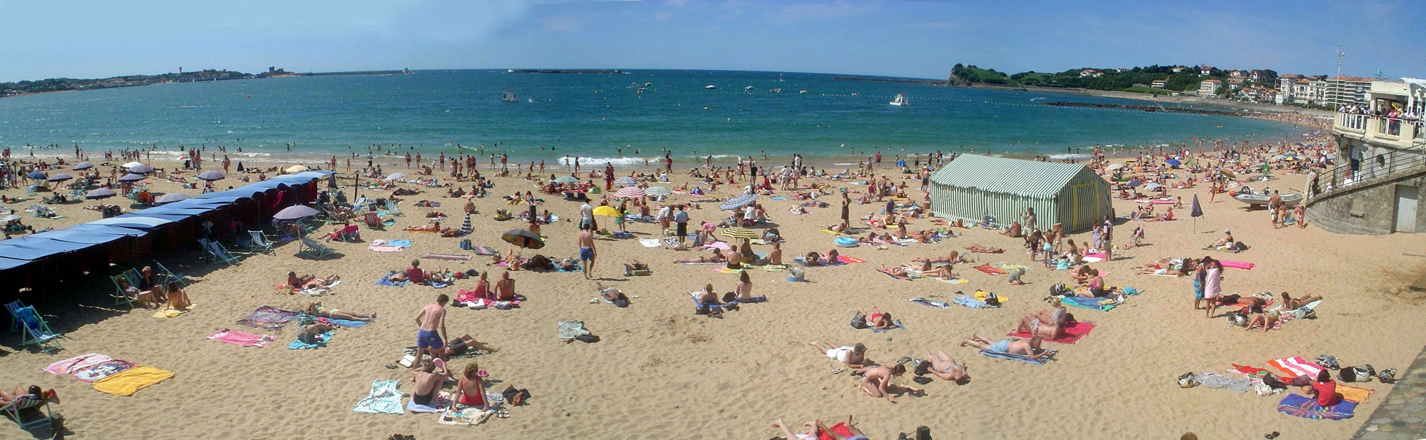 Пляж в Сен-Жан-де-Люз, Франция. Фото 7 – фотографии Франции