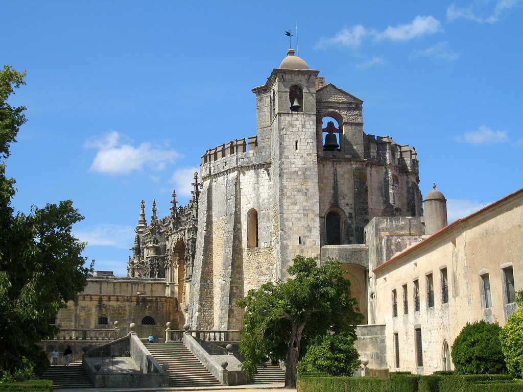 Конвенту-де-Кришту в городе Томар – фотографии Португалии
