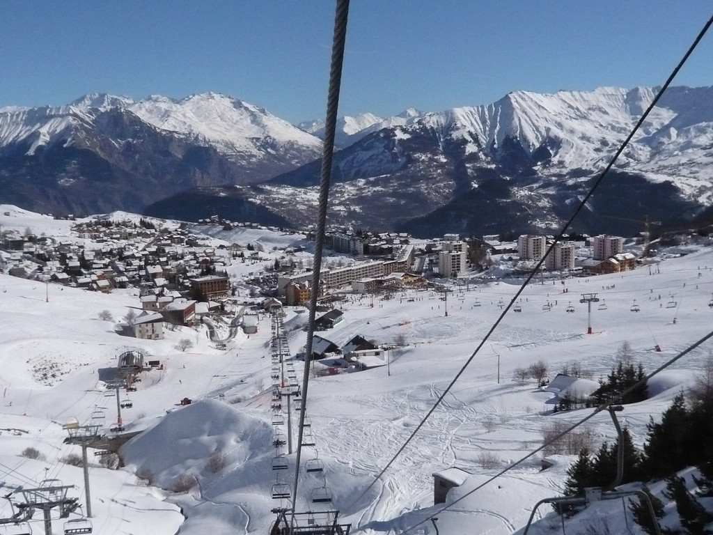 Подьёмник в Ла-Туссире, Франция. Фото 5 – фотографии Франции