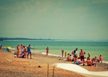 Пляж в Саки, Россия. Фото 5 – фотографии России