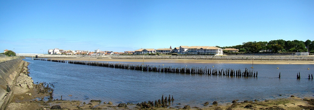 Море в Мимизане, Франция – фотографии Франции