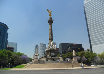 Колонна «Ангел независимости» (El Ángel). Фото 1 – фотографии Мексики