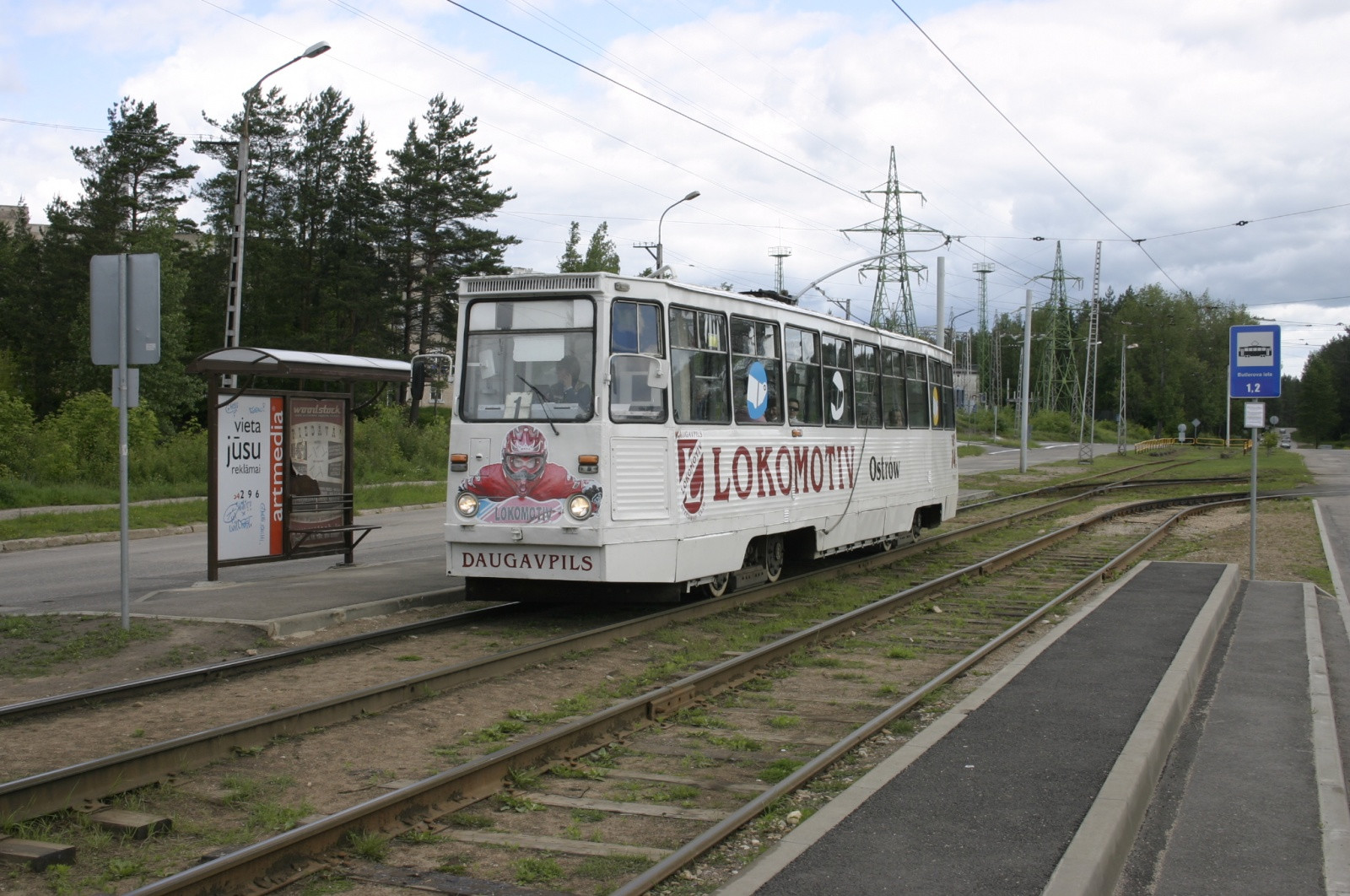 Опять знакомый трамвай – фотографии Латвии