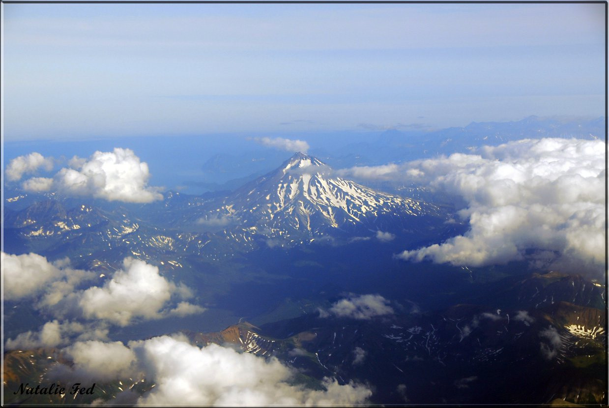 Панорамный вид Ключевской сопки, Россия – фотографии России