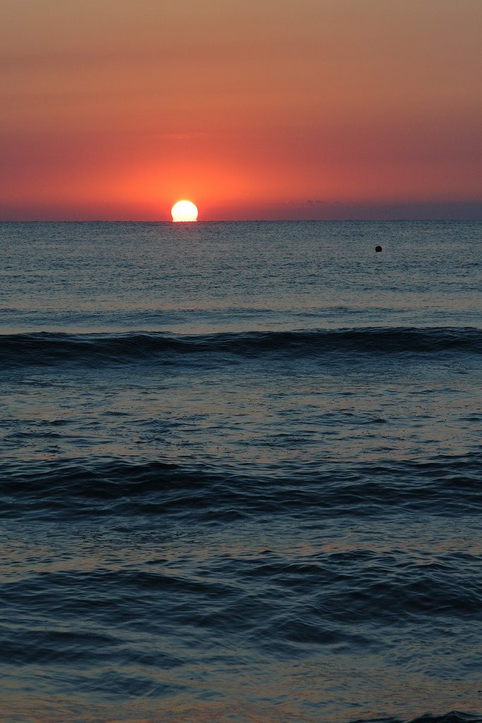 Закат в Приморско, Болгария. Фото 1 – фотографии Болгарии